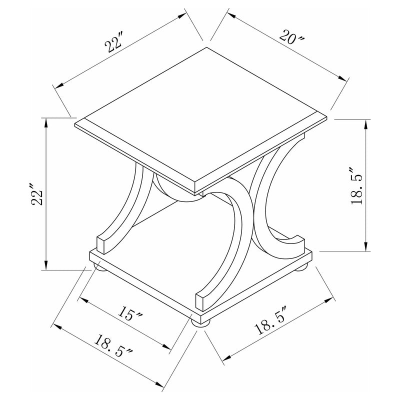 Shelly Coffee Table Sets - Ace Furniture and Decor