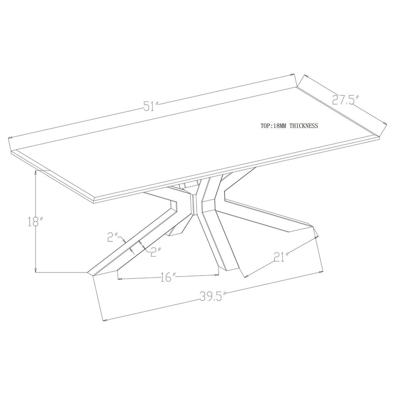 Visalia Coffee Table Sets - Ace Furniture and Decor
