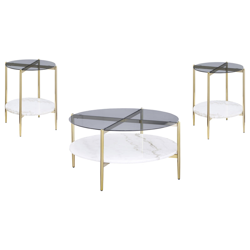 Jonelle Coffee Table Sets - Ace Furniture and Decor