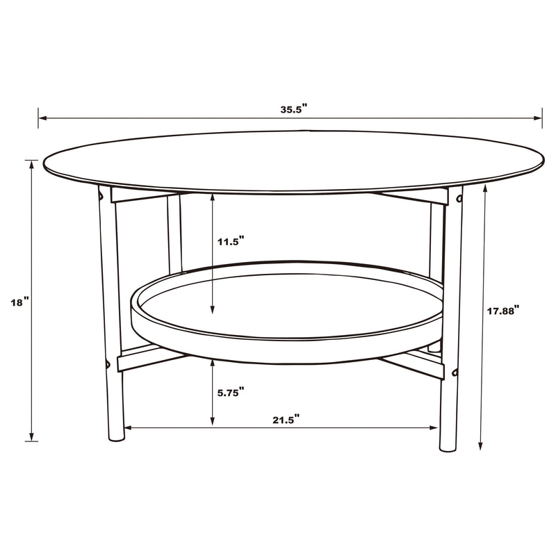 Delfin Coffee Table Sets - Ace Furniture and Decor