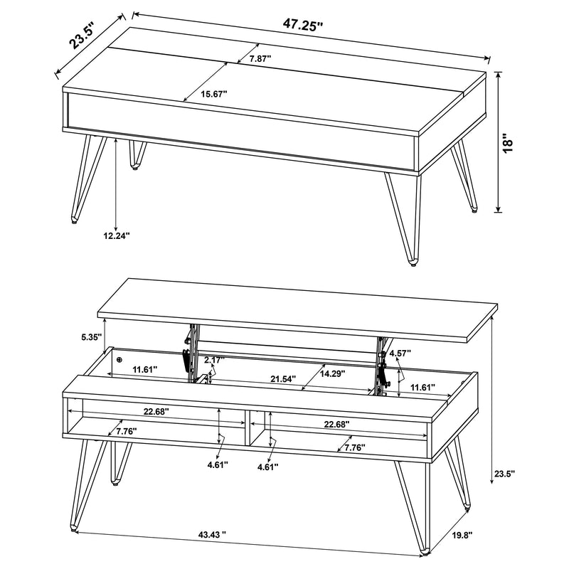 Fanning Coffee Table Sets - Ace Furniture and Decor