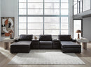 Modmax II Double Chaise Sectional with Audio Consoles - Ace Furniture and Decor