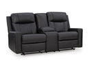 Mackmenville Reclining Loveseat with Console - Ace Furniture and Decor
