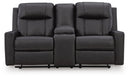 Mackmenville Reclining Loveseat with Console - Ace Furniture and Decor