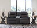 Mackmenville Reclining Loveseat with Console - Ace Furniture and Decor