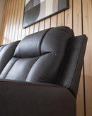 Mackmenville Reclining Loveseat with Console - Ace Furniture and Decor