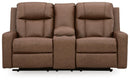 Mackmenville Reclining Loveseat with Console - Ace Furniture and Decor