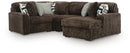 Midnight-Madness Sectional with Chaise