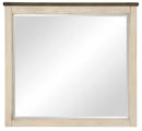 Weaver Mirror in Antique white 1626-6