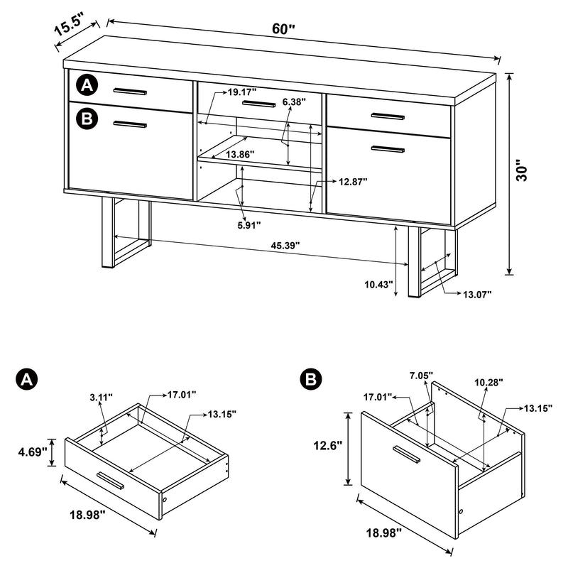 Lawtey Credenza