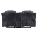 Phyllis Double Reclining Love Seat With Center Console And Cup Holders