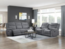 Dean Double Reclining Love Seat With Center Console