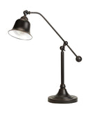 Eduardo Bell Shade Table Lamp Dark Bronze - Ace Furniture and Decor