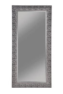 Rollins Rectangular Floor Mirror Black - Ace Furniture and Decor