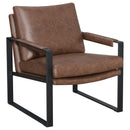 Rosalind Upholstered Track Arms Accent Chair