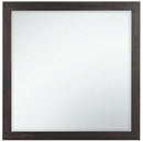 Miter Mirror in Rustin Mahogany & Dark Ebony 1762-6