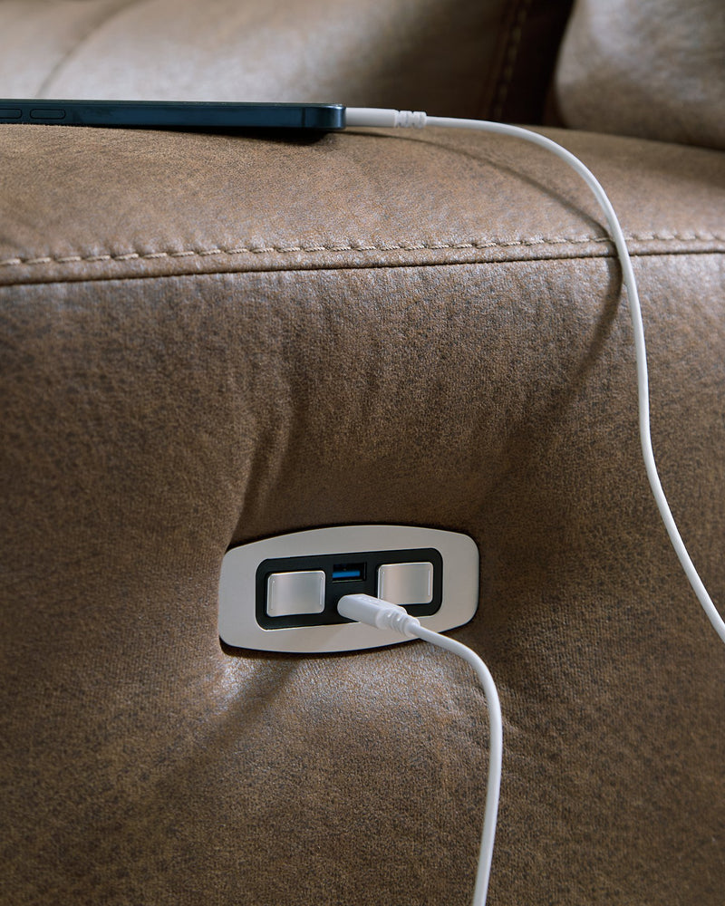 Beckley Place Power Reclining Sofa - Ace Furniture and Decor