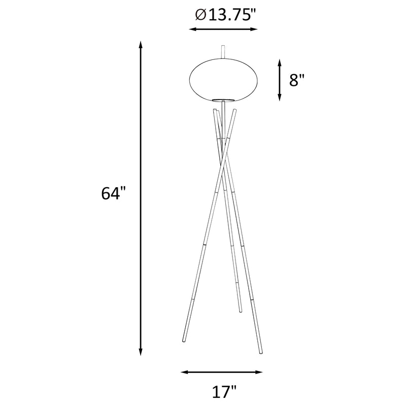 Layton Floor Lamps - Ace Furniture and Decor