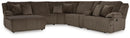Top Tier Reclining Sectional with Chaise - Ace Furniture and Decor