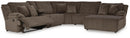 Top Tier Reclining Sectional with Chaise - Ace Furniture and Decor