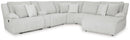 Top Tier Reclining Sectional with Chaise - Ace Furniture and Decor