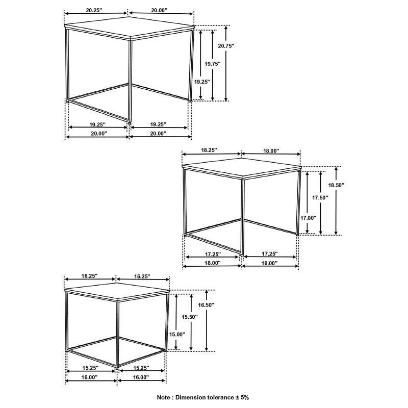 Belcourt Nesting Table