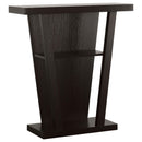 Evanna 2-shelf Console Table Cappuccino - Ace Furniture and Decor