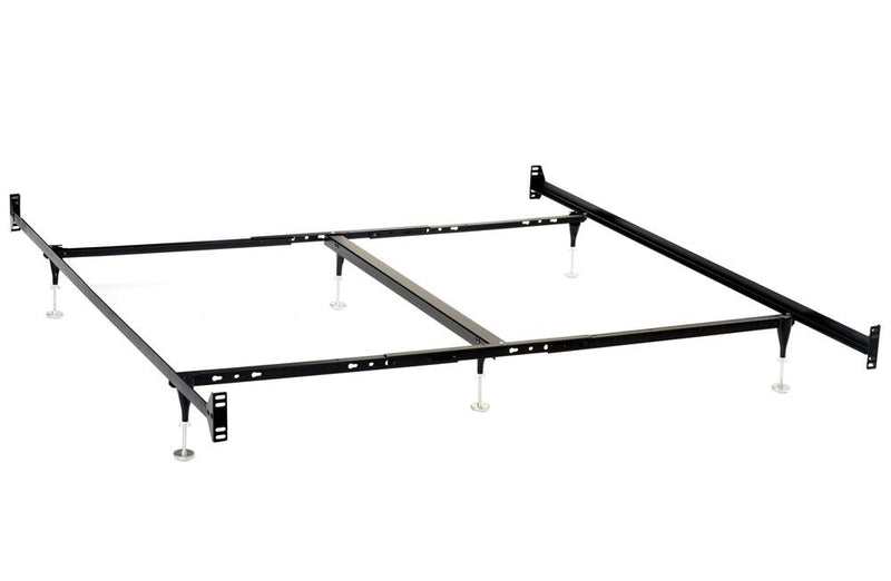 Esme California King, E.King, Queen, Twin Over Full Bed Frame Black - Ace Furniture and Decor