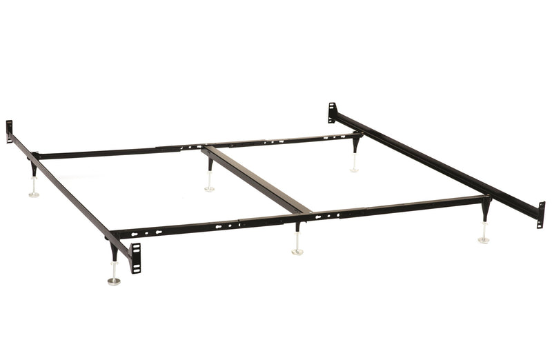 Esme California King, E.King, Queen, Twin Over Full Bed Frame Black - Ace Furniture and Decor
