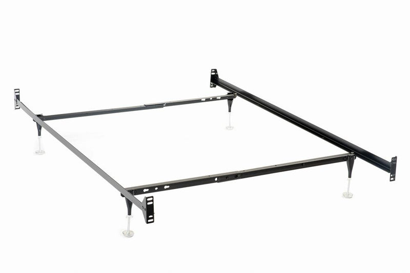 Esme California King, E.King, Queen, Twin Over Full Bed Frame Black - Ace Furniture and Decor