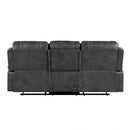 Newnan Double Reclining Sofa With Center Drop-Down Cup Holders