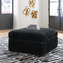 Midnight-Madness Oversized Accent Ottoman - Ace Furniture and Decor