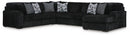 Midnight-Madness Sectional with Chaise - Ace Furniture and Decor
