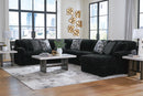 Midnight-Madness Sectional with Chaise - Ace Furniture and Decor