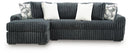 Midnight-Madness Sectional Sofa with Chaise - Ace Furniture and Decor
