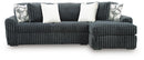 Midnight-Madness Sectional Sofa with Chaise - Ace Furniture and Decor