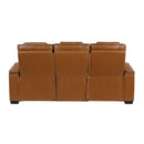 Apex Power Double Reclining Sofa With Center Drop-Down Cup Holders