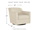 Bradney Swivel Accent Chair - Ace Furniture and Decor