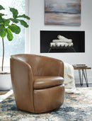 Kierreys Swivel Accent Chair - Ace Furniture and Decor