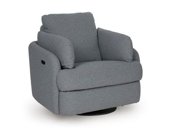 Alainmont Next-Gen Nuvella Swivel Power Recliner - Ace Furniture and Decor