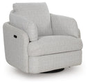 Alainmont Next-Gen Nuvella Swivel Power Recliner - Ace Furniture and Decor