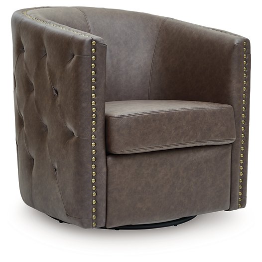Brentlow Swivel Accent Chair - Ace Furniture and Decor