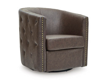 Brentlow Swivel Accent Chair - Ace Furniture and Decor