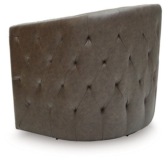 Brentlow Swivel Accent Chair - Ace Furniture and Decor