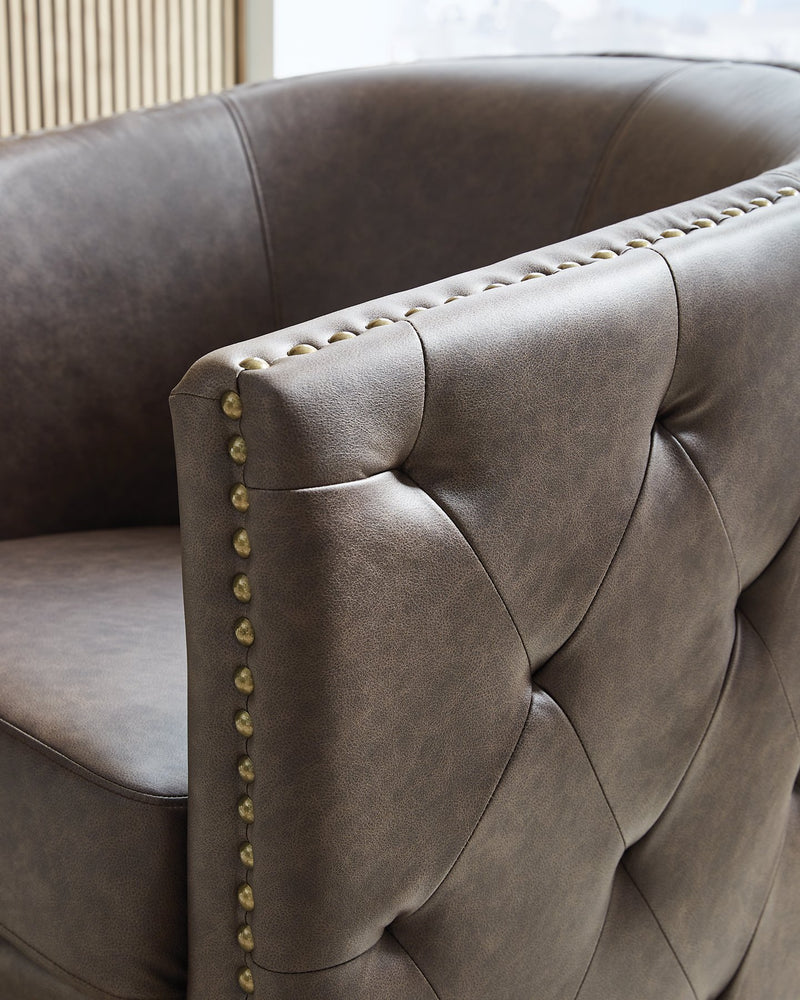 Brentlow Swivel Accent Chair - Ace Furniture and Decor