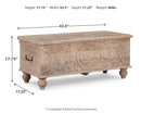 Fossil Ridge Storage Bench - Ace Furniture and Decor