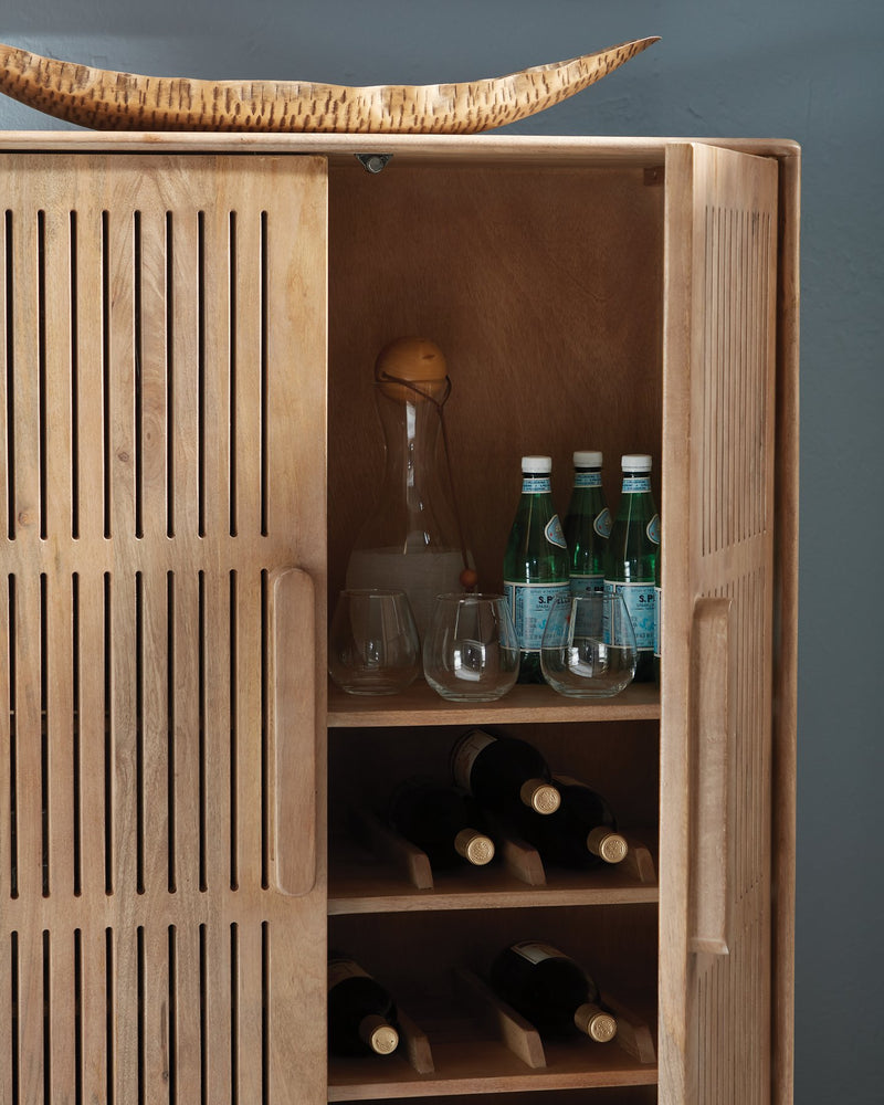 Pellamour Bar Cabinet - Ace Furniture and Decor