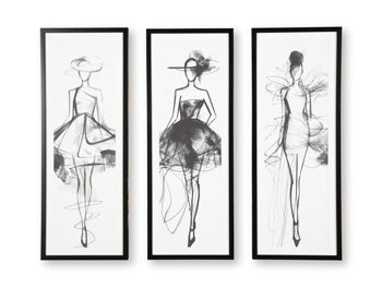 Mckerrick Wall Art Set (Set of 3) - Ace Furniture and Decor