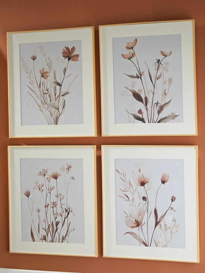 Chettings Wall Art (Set of 4) - Ace Furniture and Decor