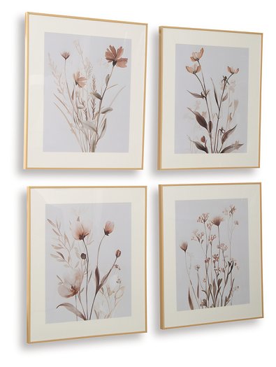 Chettings Wall Art (Set of 4) - Ace Furniture and Decor